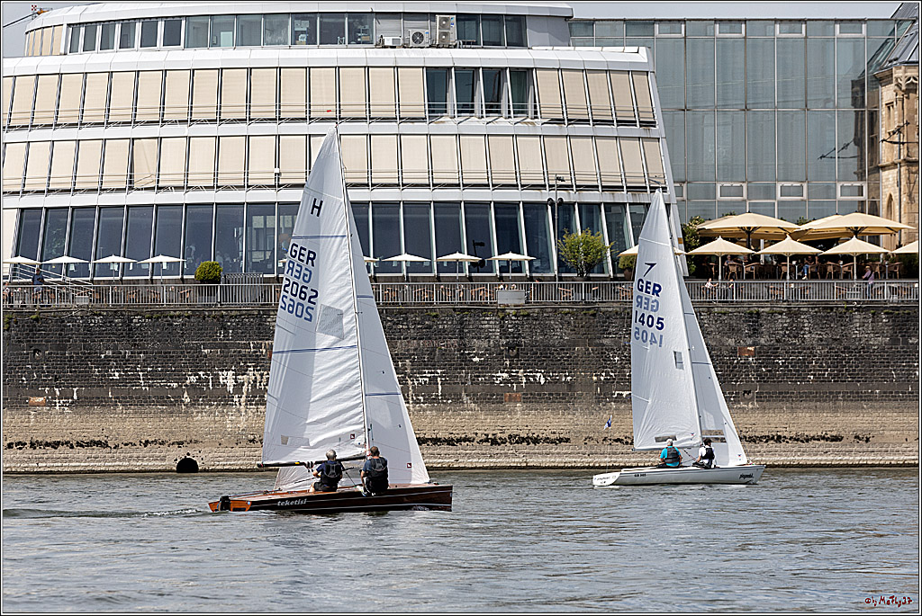 100 Jahre Rheinwoche 2022 - 1. Wettfahrt Porz - Hitdorf, 03.06.2022,